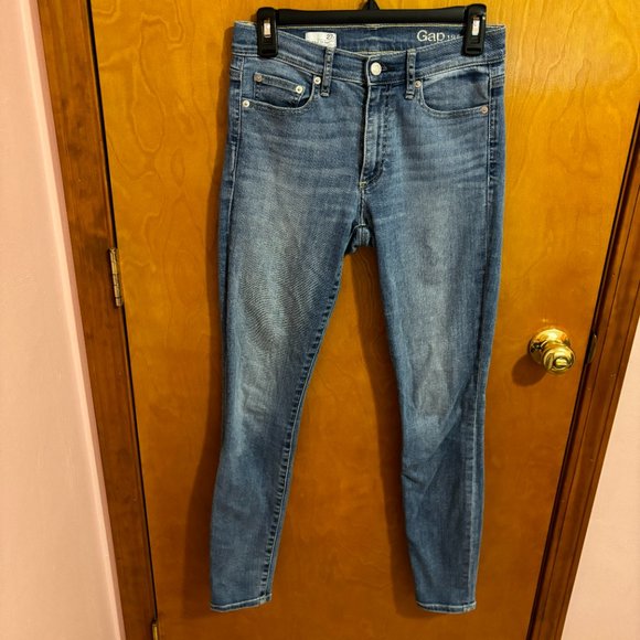 Gap 1969 True Skinny Jeans‎ Size 27r - Picture 2 of 16